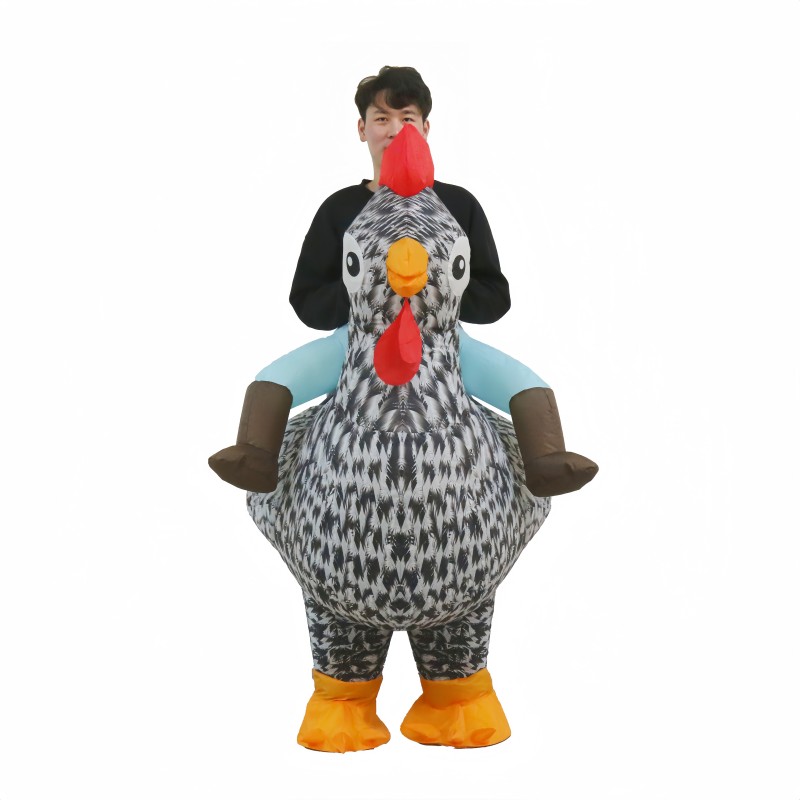 1.8米半身芦花鸡