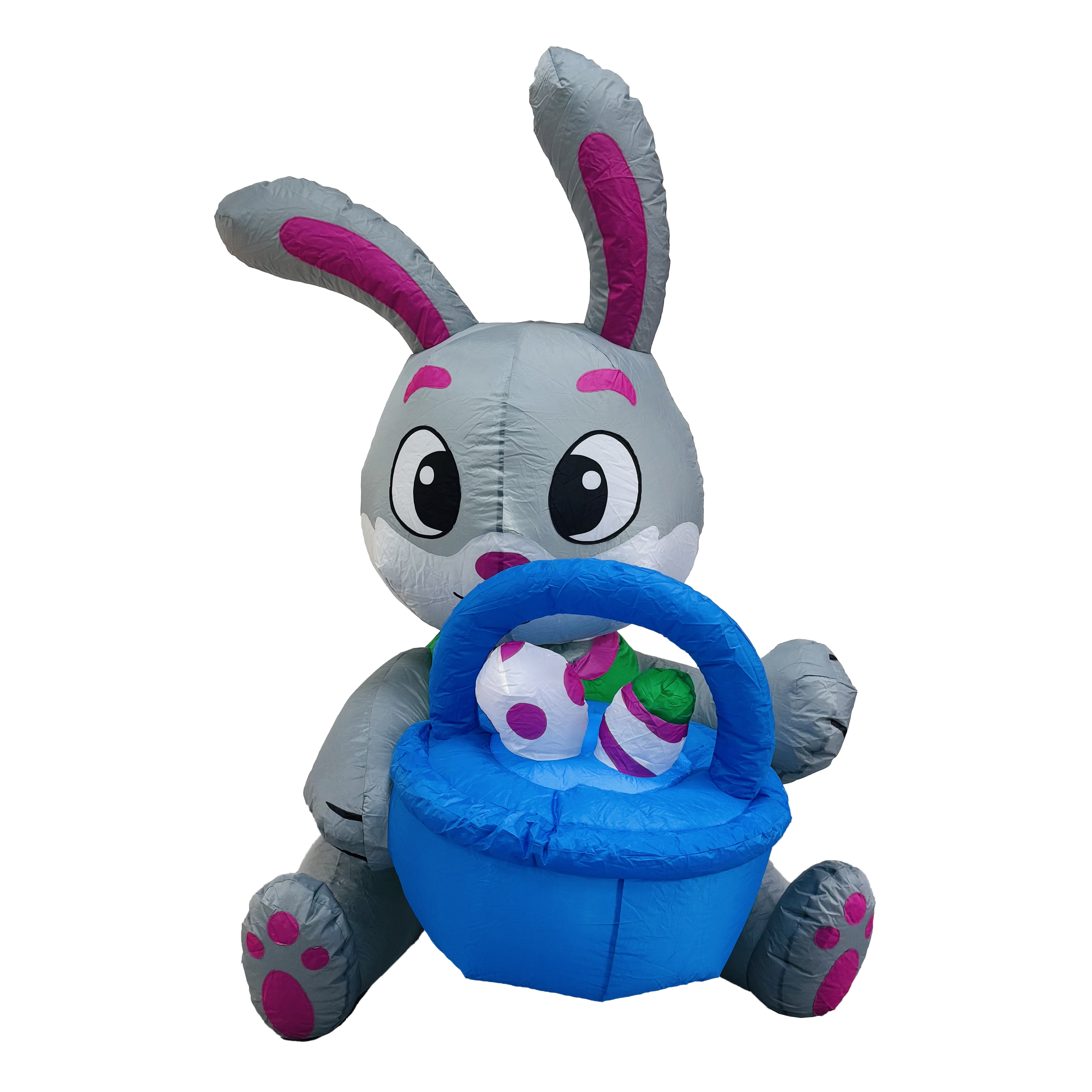 Basket carrying bunny